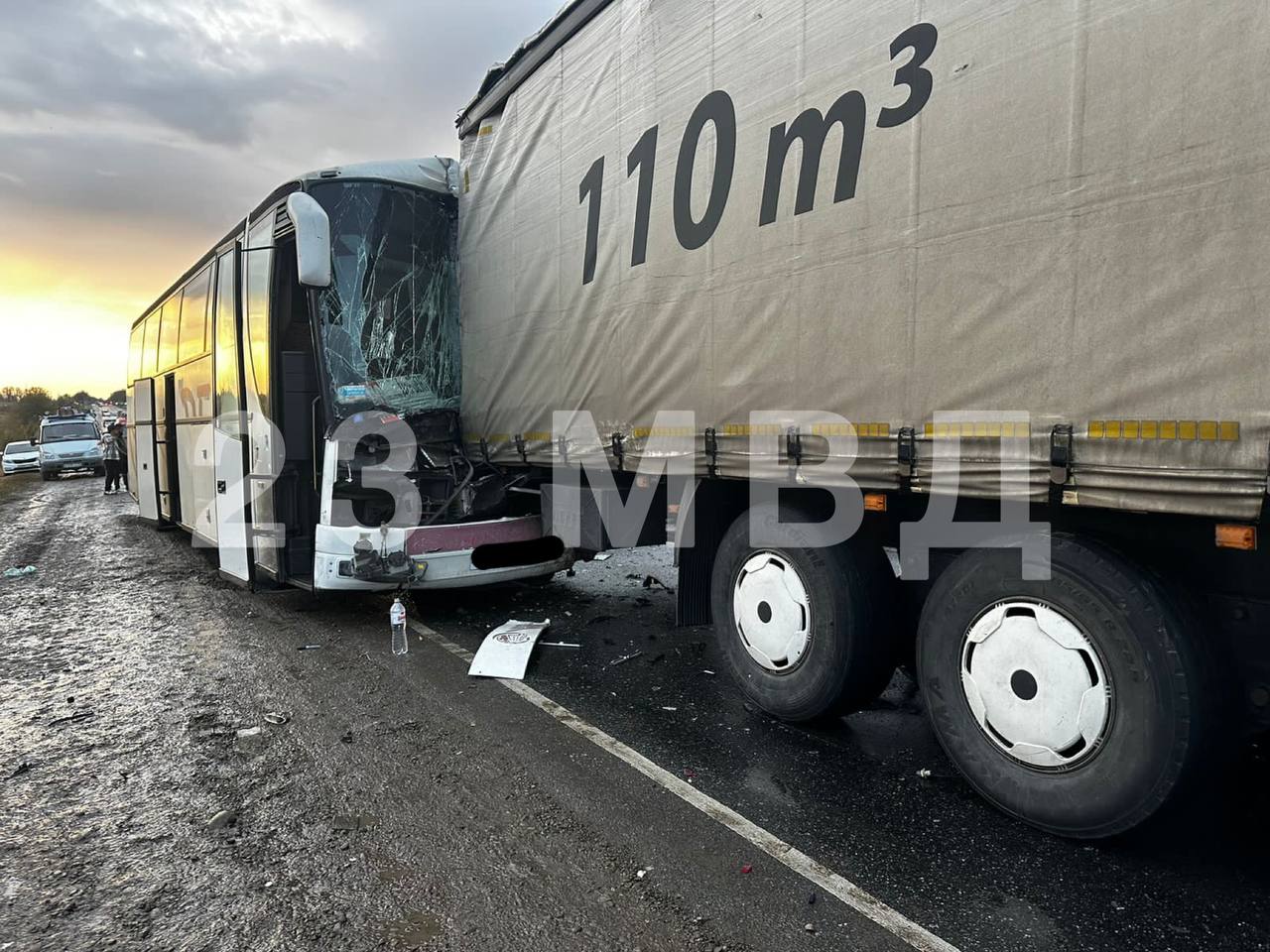 В Успенском районе погиб водитель автобуса | 06.11.2023 | Краснодар -  БезФормата